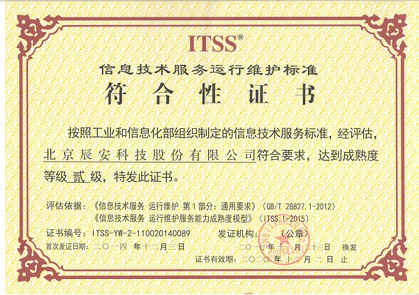 Bevictor伟德科技顺遂通过运维服务能力成熟度二级切合性评估换证 Bevictor伟德科技顺遂通过运维服务能力成熟度二级切合性评估换证