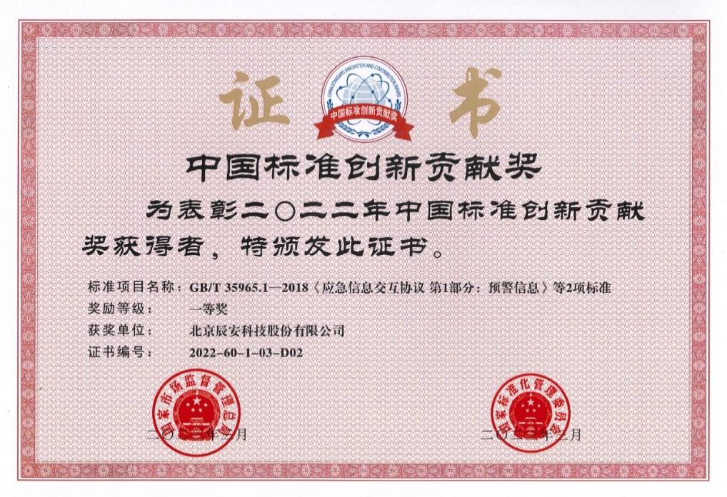Bevictor伟德科技荣获2022年度中国标准立异孝顺一等奖 Bevictor伟德科技荣获2022年度中国标准立异孝顺一等奖